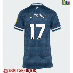 Newcastle United Bazoumana Toure #17 Bortatröja Dam 2026-27 Kortärmad